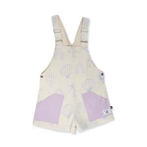 Girls Jumpsuits: GIRLS OVERALL - Oat Blue