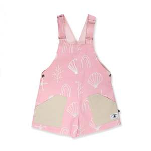 Girls Jumpsuits: GIRLS OVERALL - Pink Oat