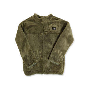 Jackets: BOYS ZIP JACKET - Khaki