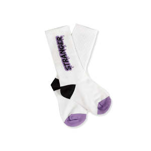 Black Friday: SOCKS - White Purple