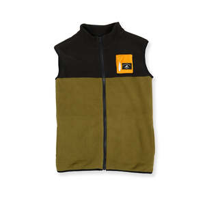 Jackets: BOYS EVERYTHING VEST – Black Khaki
