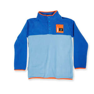 Jackets: BOYS ADVENTURE FLEECE – Blue Blue