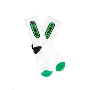 Black Friday: STRANGER SOCKS – White Green