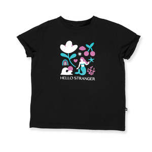 Black Friday: GIRLS SEAGIRL BAILEY SS TEE – Black