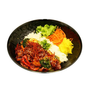 Products: D9 spicy pork don Hello sushi Main