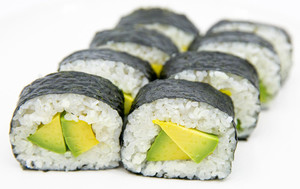 (GF) avocado sushi - 8pc Hello sushi Main