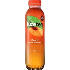 Products: fuze peach iced tea Hello sushi Main