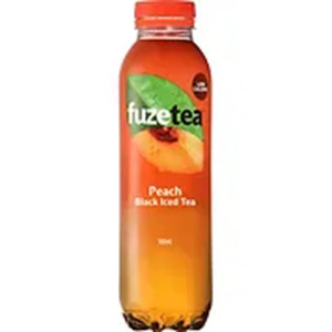 Products: fuze peach iced tea Hello sushi Main