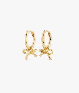 LYSANDRA hoop earrings gold-plated