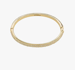 Focus Bracelet Gold Plated/crystal