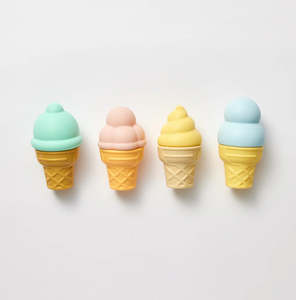 New: Ice Creams Bath Toys set of 4