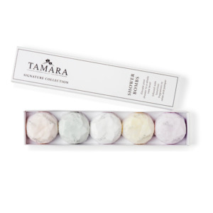 Essentially Tamara: SIGNATURE GIFT PACK COLLECTION (BOX OF 5 SHOWER BOMBS)