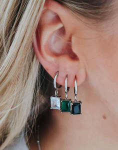 Earrings: Ivy earrings silver