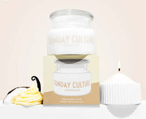 Candles: Sunday Culture - Buttercream Vanilla Candle