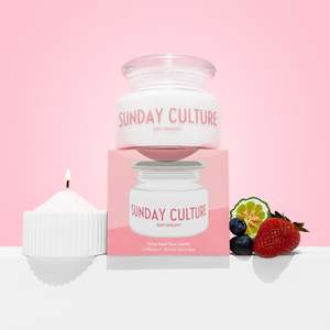 Sunday Culture Berry Bergamot Wax Candle