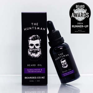 Body: Bearded. THE HUNTSMAN BEARD OIL