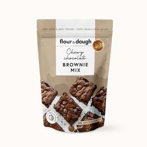 Flour & Dough CHEWY CHOCOLATE BROWNIE BAKING MIX