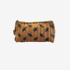 COSMETIC BAG - MUSTARD SMALL
