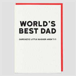 Cards: Best Dad - Father's Day Card