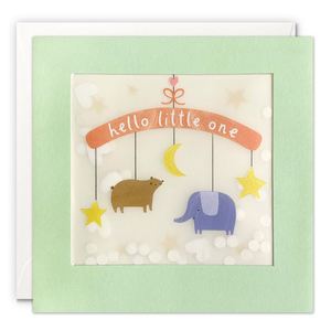 Cards: James Ellis - New Baby Mobile - Shakies Baby Card