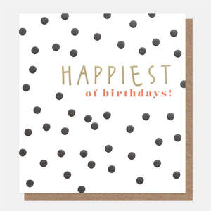 Cards: Caroline Gardner - Happiest Of Birthday - Birthday Card