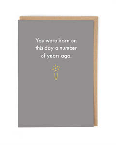 Cards: Cath Tate - You Were Born On This Day - Birthday Card