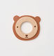 Bailey the Bear Teether Wood + Silicone
