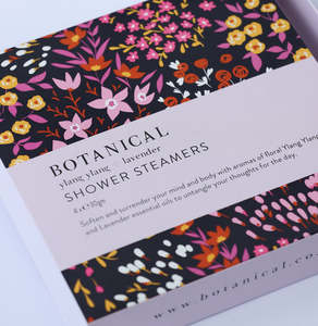Botanical: Ylang ylang and lavender steamers