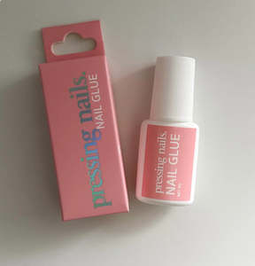 Pressing Nails: Nail glue