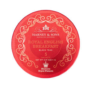 Harney Sons: Royal English Breakfast Tagalong tin of 5 sachets