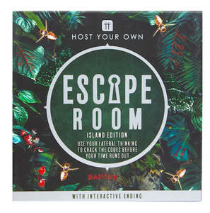Gifts For Her: Host your own escape room- Island Edition
