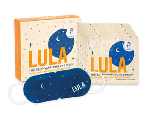 Lula self warming eye mask pack- unscented.