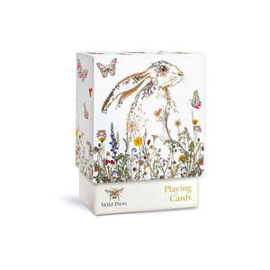 Museums & Galleries - Wildflower Hare - Playing Cards