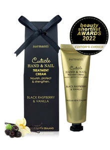 Hand And Nail: Cuticle Hand and Nail Treatment Cream - Black Raspberry & Vanilla