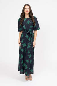 Seeking Lola Sparkling Dress - Emerald