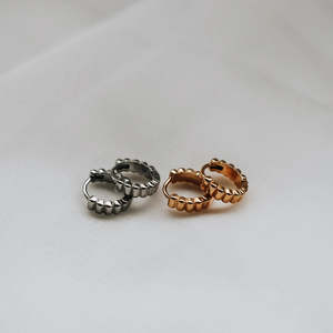 New: Mini Ribbed Hoops