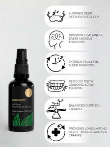 New: Magnesium Sleep Support Travel Gel – Targeted Application, Prolonged Absorption for Deep Restful Sleep & Relaxation