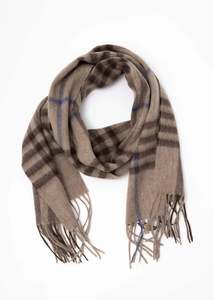 New: Haven 100% Wool Scarf – Espresso