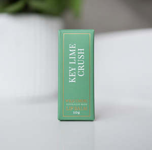 New: WE Key Lime Crush Lip Balm
