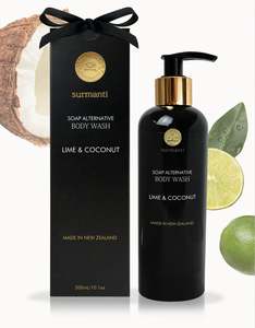 Lime & Coconut Body Wash - Soap Alternative 300ml
