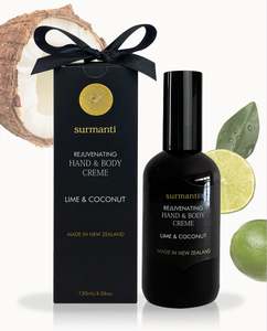 New: Lime & Coconut Hand & Body Creme 120ml