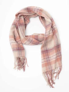 New: Serephina 100% Wool Scarf – Pink