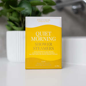 Quiet Morning Shower Steamer Four Pack