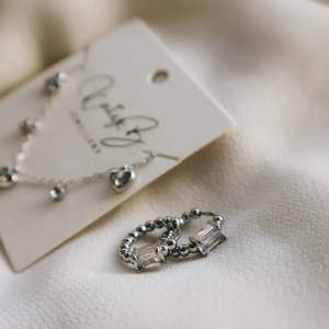 Izzy Hoop Crystal Stone