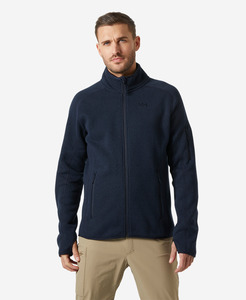 Men: VARDE FLEECE JACKET 2.0, Navy