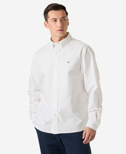Men: SHORE LS SHIRT, White