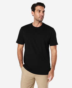 Mens Crew Collection: CREW T-SHIRT, Black