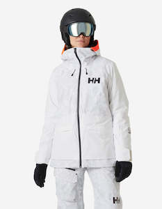 W POWCHASER 2.0 JACKET, Grey Fog Camo