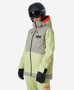 Womens Ullr Freeride: W POWCHASER 2.0 JACKET, Iced Matcha