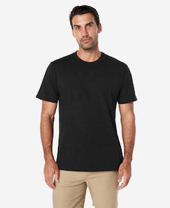 Mens Crew Collection: CREW T-SHIRT, Ebony Melange
